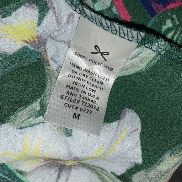 Anthropologie Everly Tropical Off Shoulder Top - Picture 6 of 6